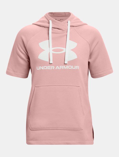 Under Armour Women's UA Rival Fleece Short Sleeve Hoodie