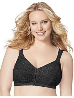 Women's Front Close Wire-Free Bra, Style 1107
