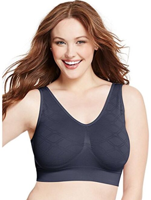 JUST MY SIZE Women's Pure Pullover Comfort Shaping Wirefree Bra