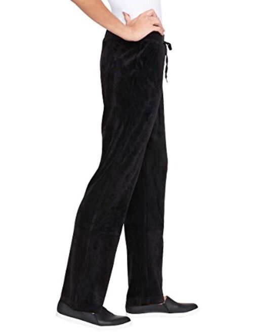Gloria Vanderbilt Ladies' Jemma Ultra Soft Velour Pants