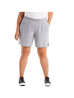 Women's Cotton Jersey Pull-On Short with Pockets