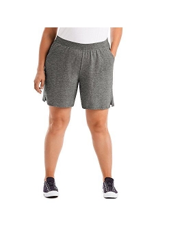 Women's Cotton Jersey Pull-On Short with Pockets