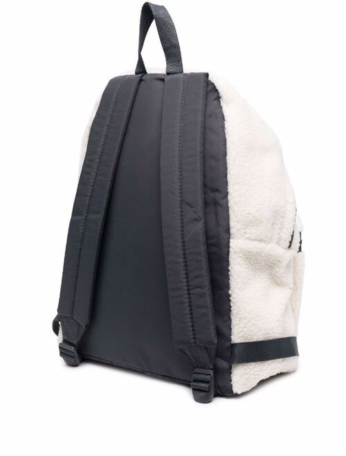 Eastpak padded shearling backpack