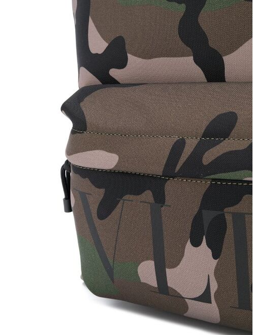 Valentino Garavani VLTN camouflage backpack