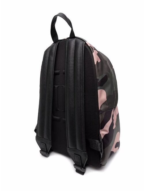 Philipp Plein camouflage-print backpack