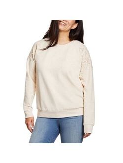 Ladies' Pullover with Lace