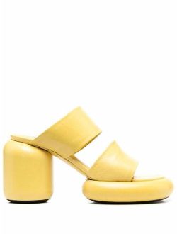 Jil Sander block-heel slip-on sandals