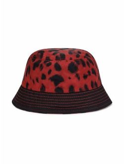 Kids leopard-print bucket hat