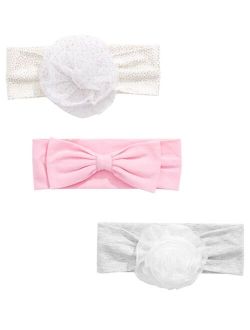 Baby Girls 3-Pc. Headband Set