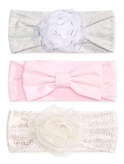Baby Girls 3-Pk. Headbands, Created for Macy's