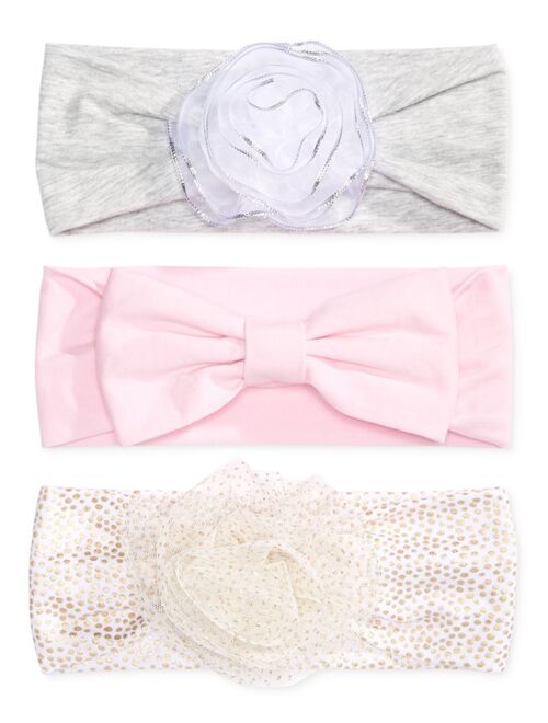 First Impressions Baby Girls 3-Pk. Headbands, Created for Macy's