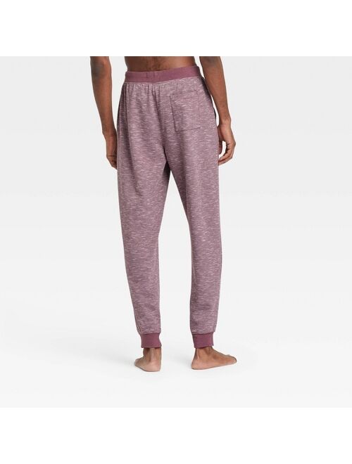 Men's Doubleknit Jogger Pajama Pants - Goodfellow & Co™ Purple