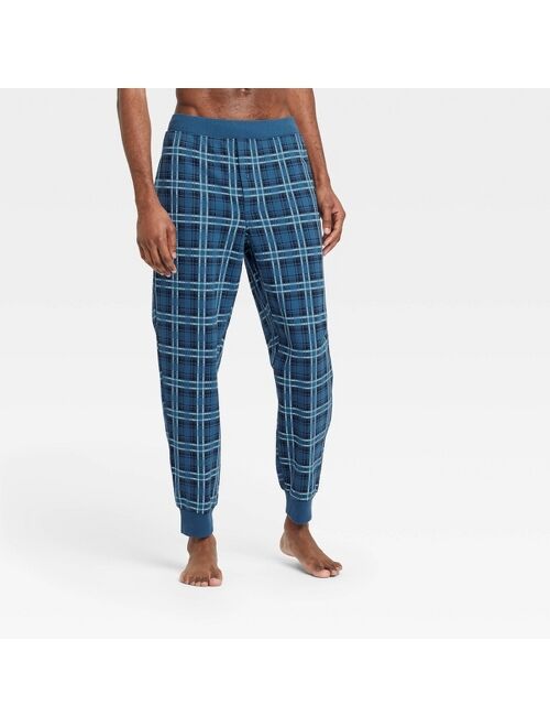 Men's Plaid Knit Jogger Pajama Pants - Goodfellow & Co™