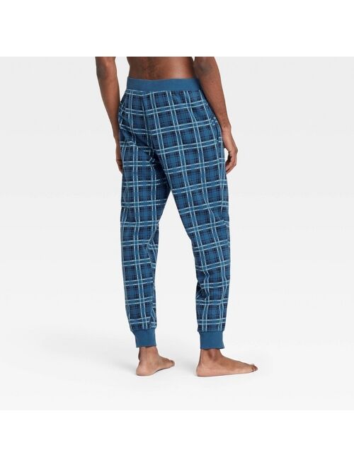 Men's Plaid Knit Jogger Pajama Pants - Goodfellow & Co™