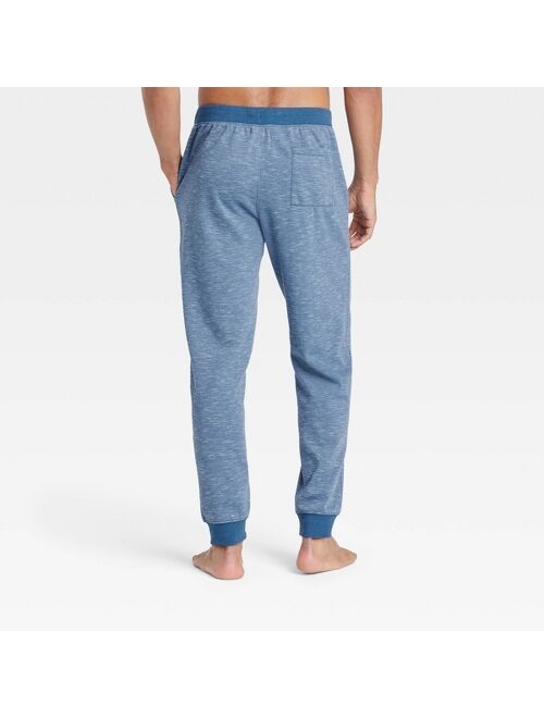 Men's Friendship Doubleknit Jogger Pajama Pants - Goodfellow & Co™ Blue