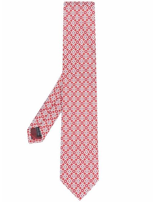 Salvatore Ferragamo Gancini-pattern tie