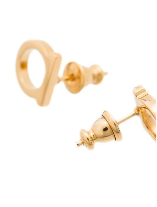 Salvatore Ferragamo small Gancini earrings