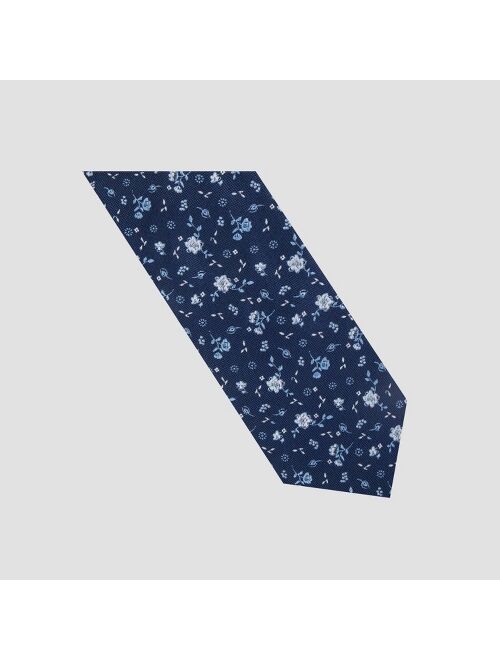 Men's Mina Floral Print Tie - Goodfellow & Co™ Navy One Size