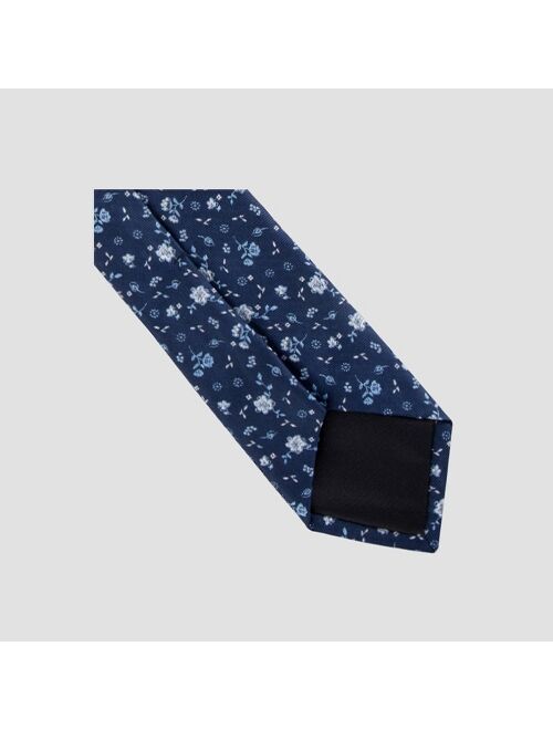 Men's Mina Floral Print Tie - Goodfellow & Co™ Navy One Size