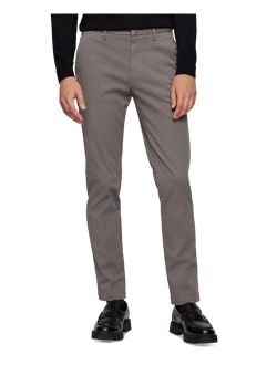 BOSS Men's Tapered-Fit Stretch Cotton Pants