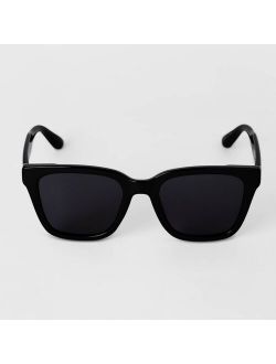 Men's Square Sunglasses - Goodfellow & Co Black