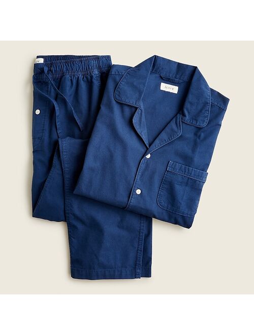 J.Crew Pajama set in garment-dyed Broken-in organic cotton oxford