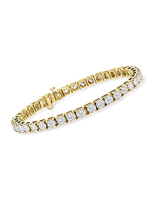 Ross-Simons 10.00 ct. t.w. Diamond Tennis Bracelet in 14kt White Gold