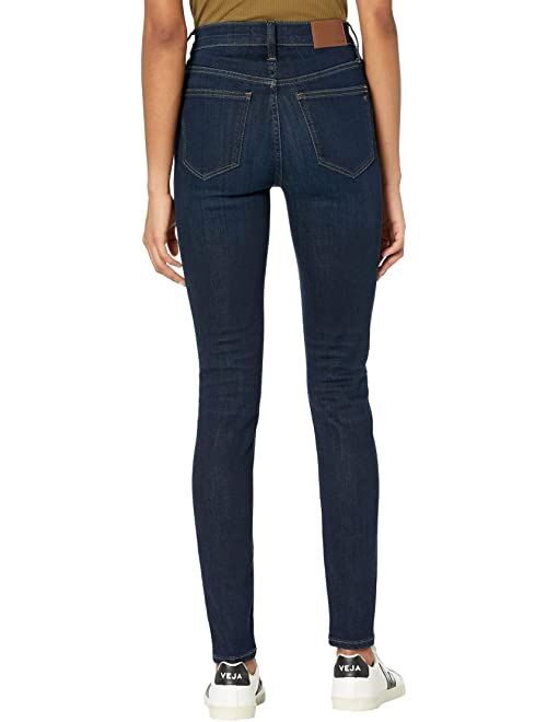 Madewell Tall 9" Mid-Rise Skinny Jeans in Larkspur Wash: Tencel™ Denim Edition