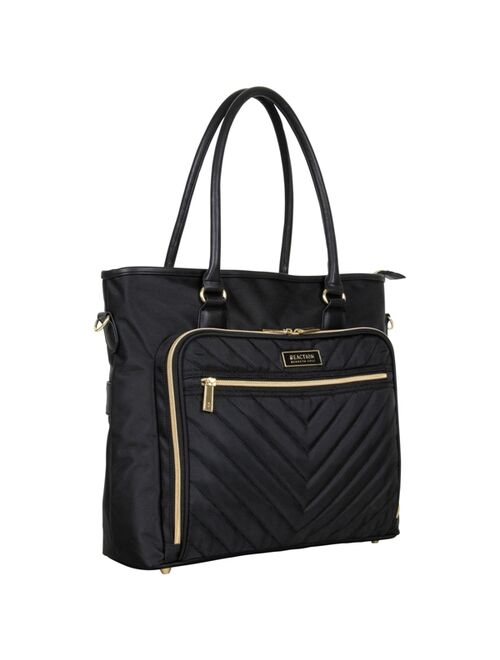 Kenneth Cole Reaction Chelsea Chevron 15" Laptop & Tablet Business Tote