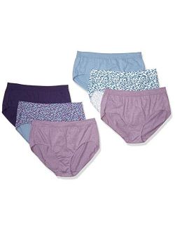 Women's Plus Size Cool Comfort Ultra Soft Brief 6-Pack