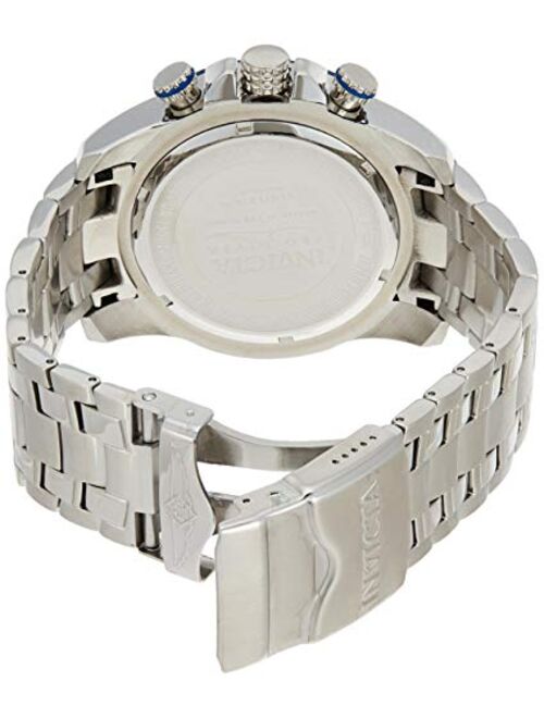 Invicta Men's 22319 Pro Diver Stainless Steel Quartz Watch with Stainless-Steel Strap, Silver, 26