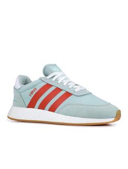 I-5923 Ash Green Raw Amber Lace Up Sneakers - Blue