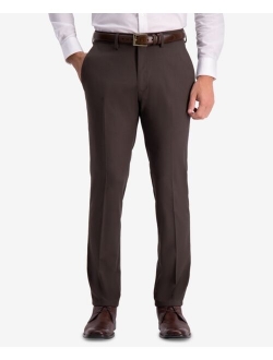 Men's Slim-Fit Shadow Check Dress Pants