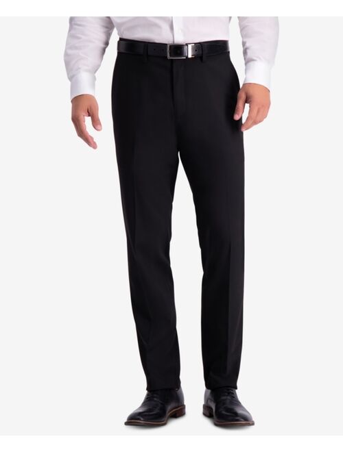 Kenneth Cole Reaction Men's Slim-Fit Shadow Check Dress Pants