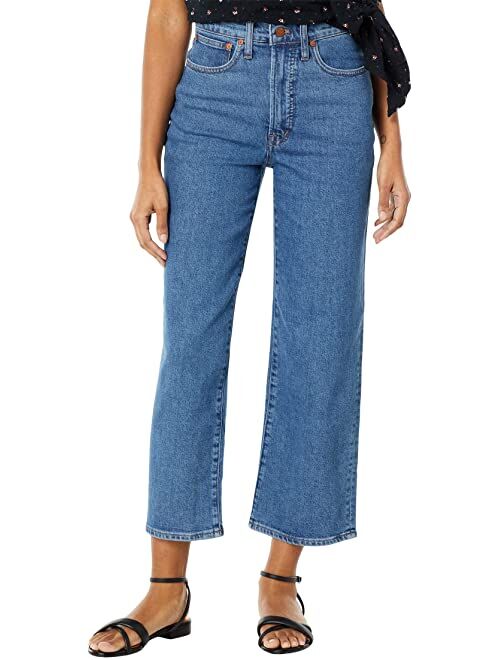 Madewell Perfect Vintage Wide Leg Jeans in Montclare Wash