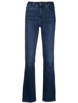 725 high-rise bootcut jeans