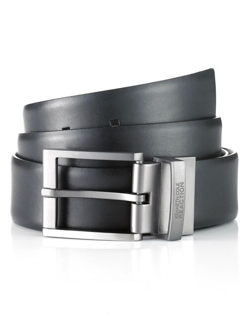 Kenneth Cole Reaction Men's Reversible Textured Reversible Dress Belt, Created for Macy's
