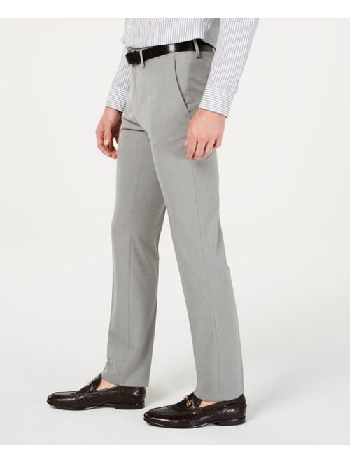 Kenneth Cole Reaction Men's Gabardine Skinny/Extra-Slim Fit Performance Stretch Flat-Front Dress Pants