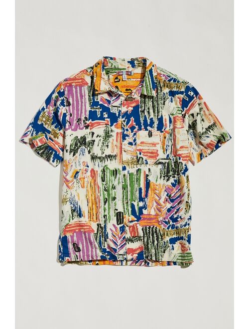 Urban Outfitters UO Painted Linen Shirt