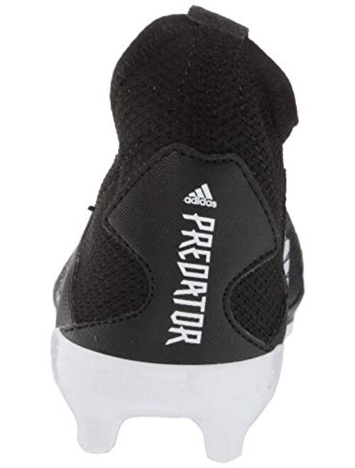 adidas Unisex-Child Firm Ground Predator Freak .3 FG Black/White