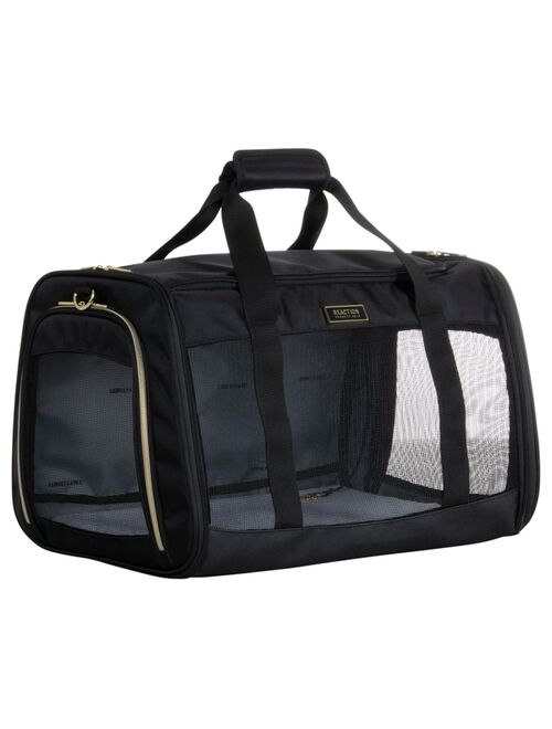 Kenneth Cole Reaction Soft Sided Multi-Entry Collapsible Travel Large Pet Carrier Duffel With Removable Lining