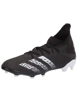 Predator Freak .3 Firm Ground Soccer Shoe FG Black/White