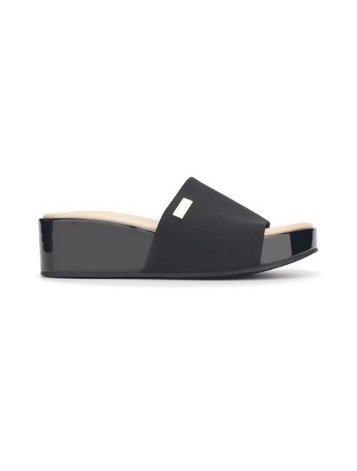 Kenneth Cole Reaction Women's Maila Stretch Slide Wedge Sandals