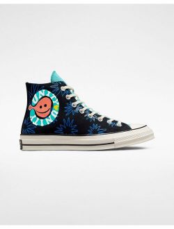Chuck 70 Hi 'Much Love' canvas sneakers in black