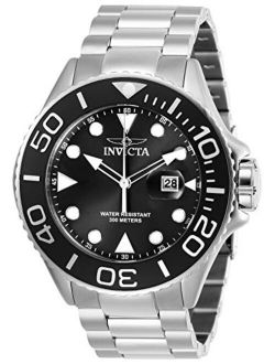 Men's 28765 Pro Diver Stainless Steel Quartz Diving Watch with Stainless-Steel Strap