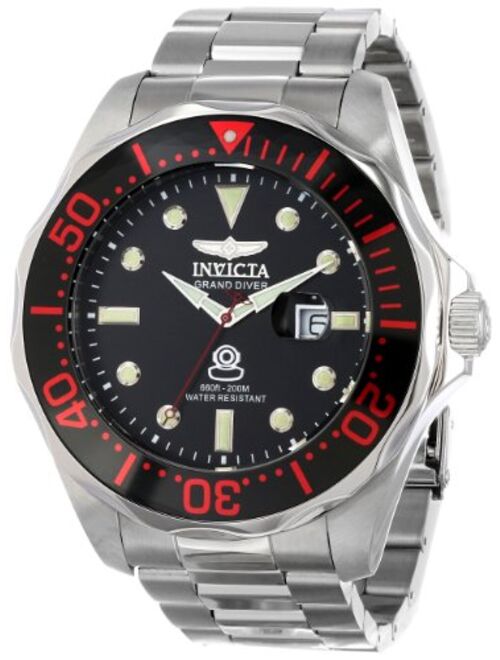 Invicta Men's 14652 Pro Diver Analog Display Swiss Quartz Silver Watch