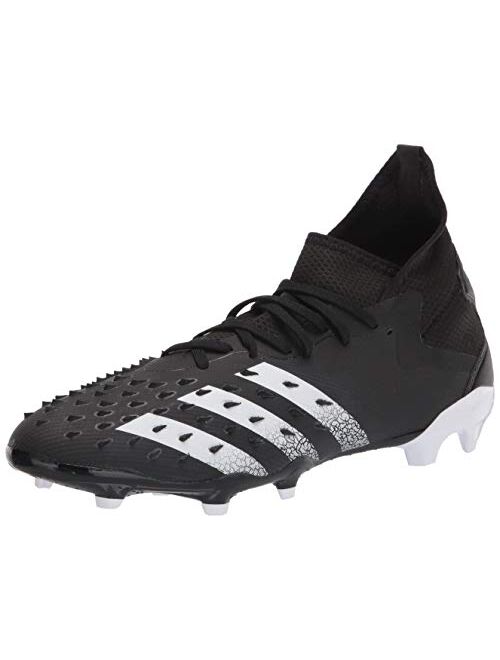 adidas Men's Firm Ground Predator Freak .2 Soccer Shoe FG Black