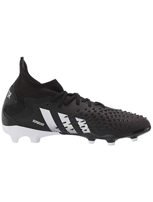 adidas Men's Firm Ground Predator Freak .2 Soccer Shoe FG Black
