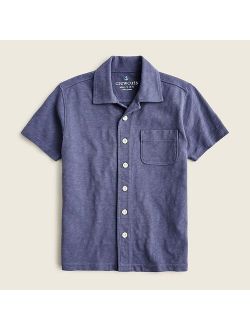 Boys' Harbor shirt in slub cotton