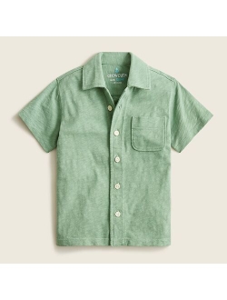Boys' Harbor shirt in slub cotton